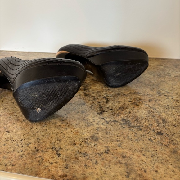 Aldo Black Quilted Platform Stiletto Heels - Picture 9 of 9